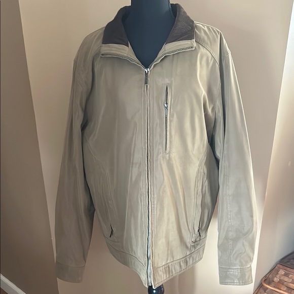 London Fog Men's Audubon Microfiber Jacket Plaid upper‎ lining quilted kicker XL - Picture 2 of 12